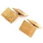 Vintage Tiffany & Co. 18K Yellow Gold Rectangle Men’s Cufflinks 