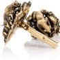 Estate Jungle Panther 14K Yellow Gold Men’s Cufflinks 