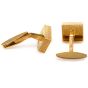 Estate Swiss Cube 18K Yellow Gold Men’s Cufflinks