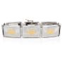 Buccellati Geminato Yellow Gold Silver Bracelet 