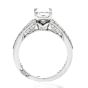 Tacori GIA Diamond Platinum Split Shank Engagement Ring 