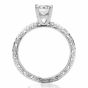 Tacori Diamond Platinum Eternity Engagement Semi-mount Ring