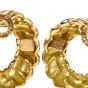 Vintage Van Cleef & Arpels 18K Yellow Gold Clip-On Hoop Earrings