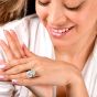 Vintage 9.35 carats Diamonds Toi Et Moi Platinum Bypass Ring|DoverJewelry|