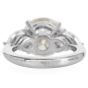 7.21cts Diamond Platinum Three Stone Engagement Ring