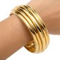 Piaget Possession 18K Yellow Gold Spinning Bangle Bracelet