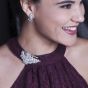 Vintage ELWOOD VAN CLIEF Diamond Platinum Brooch Pin 17.50 Carats