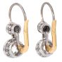 Vintage 2.06cttw Diamond Platinum Dangle Earrings |dover jewelry|