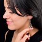 Vintage Aquamarine & Diamond 6.22 Carats Platinum Chandelier Earrings