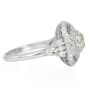 Vintage Old European Diamond 1.95carats Platinum Cocktail Engagement Ring |Dover Jewelry|