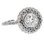  1.02Carats Old European Diamond Platinum Engagement Ring |Dover Jewelry|