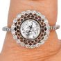  1.02Carats Old European Diamond Platinum Engagement Ring |Dover Jewelry|