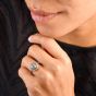  1.02Carats Old European Diamond Platinum Engagement Ring |Dover Jewelry|