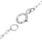 Estate Aquamarine Diamond Teardrop Platinum Necklace|Dover Jewelry|