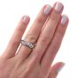 CARTIER Diamond Eternity Platinum Wedding Band Ring|Dover Jewelry|