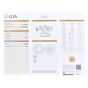GIA 3.43 carats Natural Diamond J/VS1 18K Gold Brilliant Round Classic Stud Earrings |DoverJewelry|