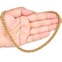 Pomellato Diamond 18K Gold Rope Chain Hardware Link Necklace-Dover Jewelry