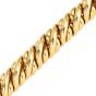 Pomellato Diamond 18K Gold Rope Chain Hardware Link Bracelet-Dover Jewelry