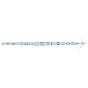 Natural Aquamarine 31.81cts Diamond 18K Gold Graduating Tennis Bracelet|Dover Jewelry|