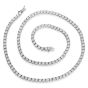 13.00 Carats Diamond 18K White Gold Tennis Choker Necklace