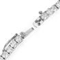 13.00 Carats Diamond 18K White Gold Tennis Choker Necklace