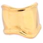 Tiffany & Co. Elsa Peretti Bone 18k Gold Cuff Bracelet-Dover Jewelry