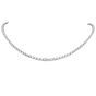 Tiffany & Co. Victoria 10.39Cts Diamond Platinum Graduated Line Necklace 
|Dover Jewelry|