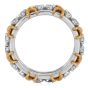 Tiffany & Co. Jean Schlumberger Sixteen Stone Diamond Platinum 18K Gold Ring