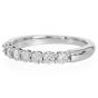 Estate Tiffany & Co. 0.65ct Diamond Platinum Semi-Eternity Wedding Band Ring|Dover Jewelry|