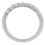 Estate Tiffany & Co. 0.65ct Diamond Platinum Semi-Eternity Wedding Band Ring|Dover Jewelry|