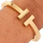 Tiffany & Co T Square 18K Yellow Gold Medium Bracelet