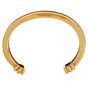 Vintage Tiffany & Co 18K Gold Grooved Open Cuff Bracelet|Dover Jewelry|