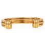 Vintage Tiffany & Co 18K Gold Grooved Open Cuff Bracelet|Dover Jewelry|