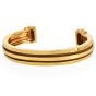 Vintage Tiffany & Co 18K Gold Grooved Open Cuff Bracelet|Dover Jewelry|