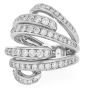 De Grisogono 5.40cts Diamond 18K Gold Vortice Collection Cocktail Ring|Dover Jewelry|