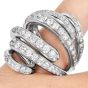 De Grisogono 5.40cts Diamond 18K Gold Vortice Collection Cocktail Ring|Dover Jewelry|