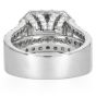 GIA 6.70 carats Fancy Yellow Cushion Diamond 18K Gold Halo Engagement Ring