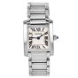 Cartier Lady's Stainless Steel Tank Francaise Wristwatch Ref. 2334