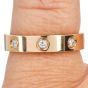 Cartier 8 Diamond 18K Gold Love Wedding Band Ring |Dover Jewelry|