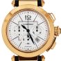 CARTIER Pasha Automatic Chronograph 18 Karat Gold Men Watch