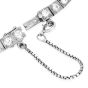 Antique 4.00 Carat Deco European Diamond Platinum Line Bracelet