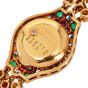Chopard Diamond Emerald Ruby Sapphire 18K Gold Bracelet Watch|Dover Jewelry|