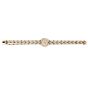 Chopard Diamond Emerald Ruby Sapphire 18K Gold Bracelet Watch|Dover Jewelry|