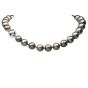 15mm Lustrous Tahitian South Sea Pearl diamond clasp Choker Necklace