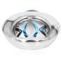 Estate Cabochon Topaz and Sapphire Galaxy Inspired Dome Ring 18 Karat Gold