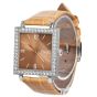 Piaget Altiplano Diamond P10131 18K Gold Square Champagne Watch