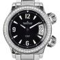 Jaeger-LeCoultre Master Compressor Diamond Bezel Steel Automatic Watch 