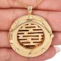 Van Cleef & Arpels Diamond Locket 18K Gold Pendant Necklace