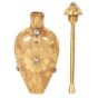 Van Cleef & Arpels Circa 1960s Diamond 18K Gold Perfume Scent Bottle