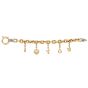 Chopard Happy Diamonds 'I Love You' Charm 18K Gold Bracelet 
